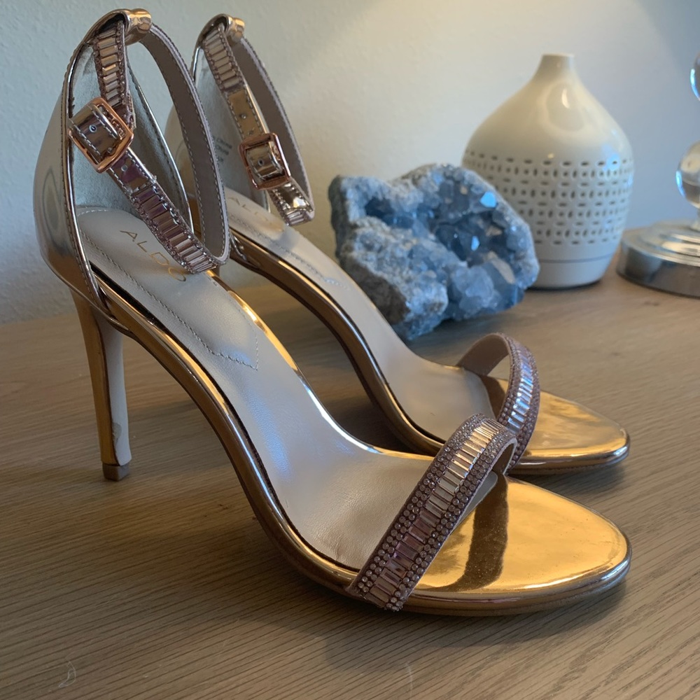 Rose Gold Dressy Heels